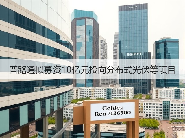 普路通拟募资10亿元投向分布式光伏等项目(图2) 普路通拟募资10亿元投向分布式光伏等项目(图2)
