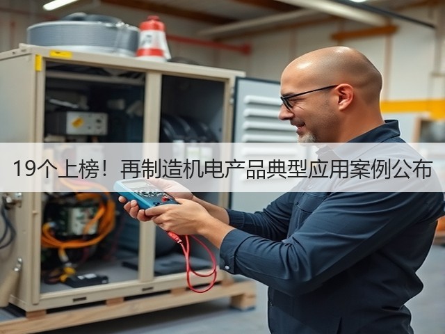 19个上榜!再制造机电产品典型应用案例公布(图1) 19个上榜!再制造机电产品典型应用案例公布(图1)