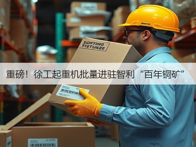 重磅！徐工起重机批量进驻智利“百年铜矿”(图3)