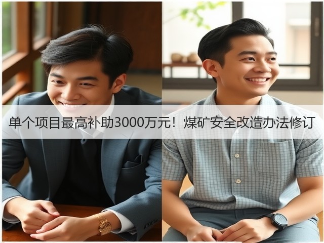 单个项目最高补助3000万元!煤矿安全改造办法修订(图3) 单个项目最高补助3000万元!煤矿安全改造办法修订(图3)