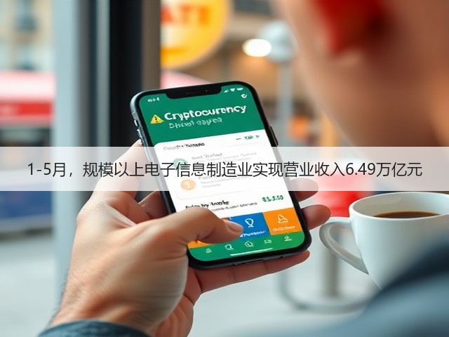 1-5月,规模以上电子信息制造业实现营业收入6.49万亿元(图3) 1-5月,规模以上电子信息制造业实现营业收入6.49万亿元(图3)
