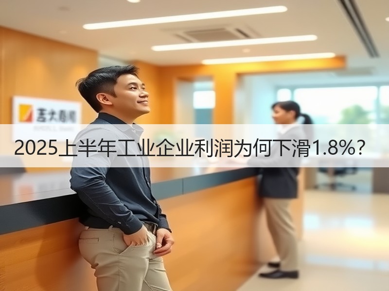 2025上半年工业企业利润为何下滑1.8%? 2025上半年工业企业利润为何下滑1.8%?