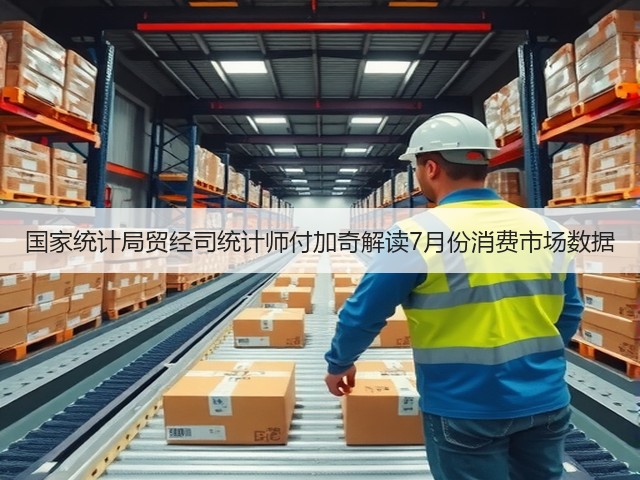 国家统计局贸经司统计师付加奇解读7月份消费市场数据(图2) 国家统计局贸经司统计师付加奇解读7月份消费市场数据(图2)