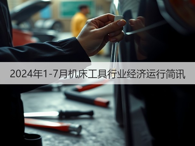 2024年1-7月机床工具行业经济运行简讯(图3) 2024年1-7月机床工具行业经济运行简讯(图3)