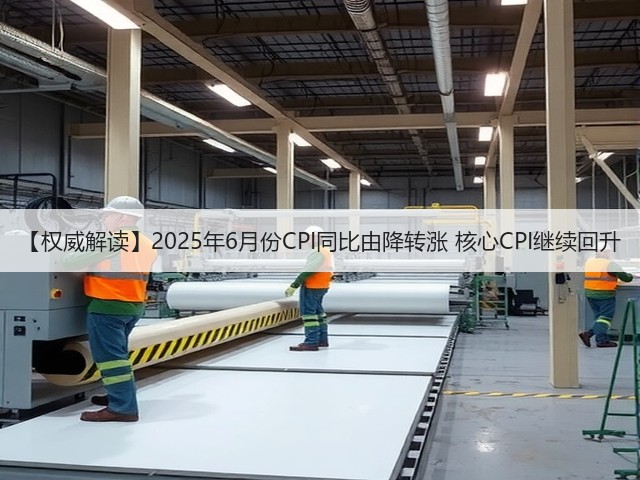 【权威解读】2025年6月份CPI同比由降转涨 核心CPI继续回升(图1) 【权威解读】2025年6月份CPI同比由降转涨 核心CPI继续回升(图1)