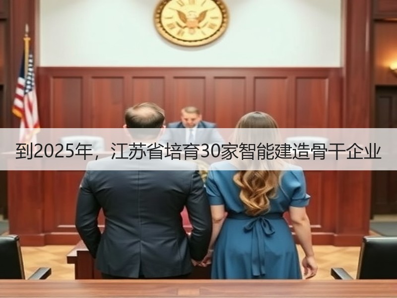 到2025年,江苏省培育30家智能建造骨干企业 到2025年,江苏省培育30家智能建造骨干企业