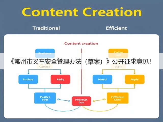 《常州市叉车安全管理办法（草案）》公开征求意见！(图3)
