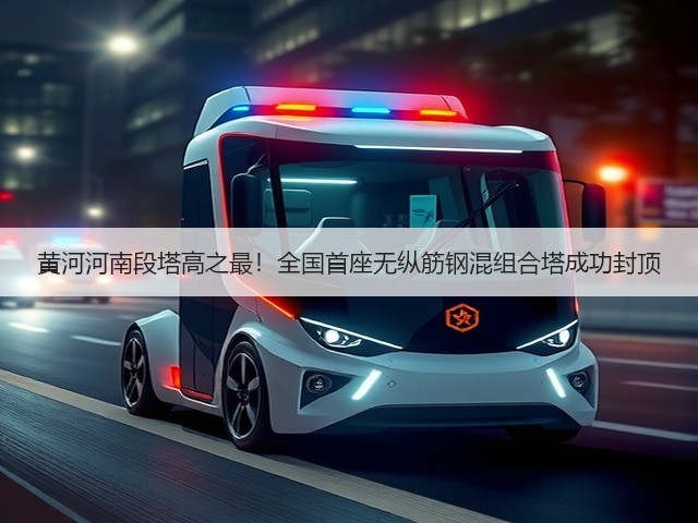 黄河河南段塔高之最!全国首座无纵筋钢混组合塔成功封顶(图3) 黄河河南段塔高之最!全国首座无纵筋钢混组合塔成功封顶(图3)