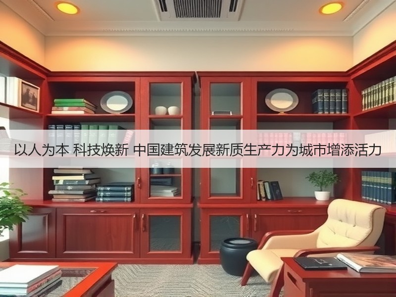以人为本 科技焕新 中国建筑发展新质生产力为城市增添活力 以人为本 科技焕新 中国建筑发展新质生产力为城市增添活力