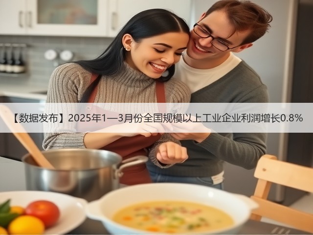 【数据发布】2025年1—3月份全国规模以上工业企业利润增长0.8%(图1)