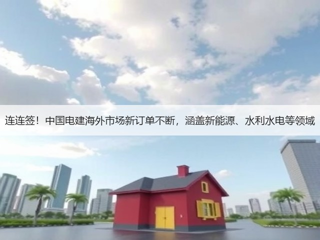连连签!中国电建海外市场新订单不断,涵盖新能源、水利水电等领域(图3) 连连签!中国电建海外市场新订单不断,涵盖新能源、水利水电等领域(图3)