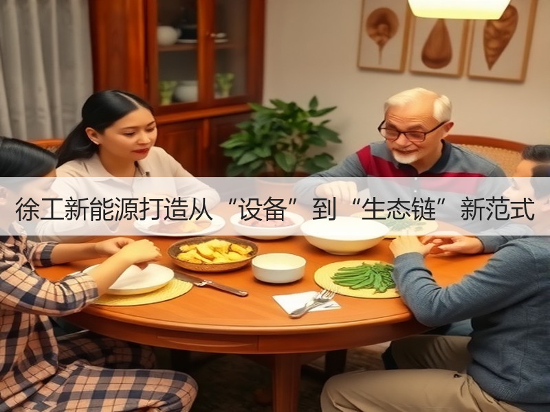 徐工新能源打造从“设备”到“生态链”新范式