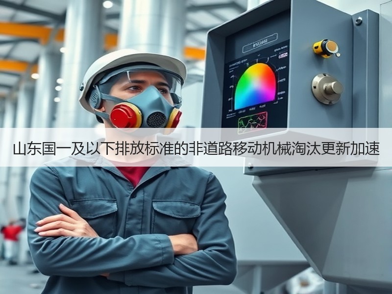 山东国一及以下排放标准的非道路移动机械淘汰更新加速
