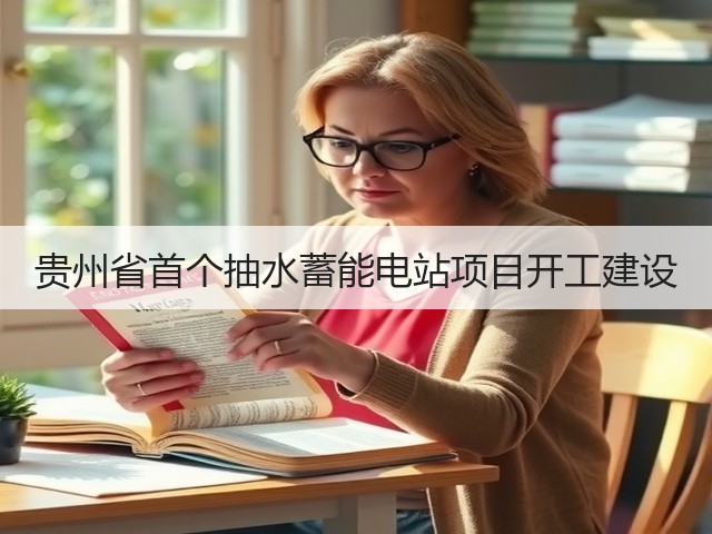 贵州省首个抽水蓄能电站项目开工建设(图3) 贵州省首个抽水蓄能电站项目开工建设(图3)