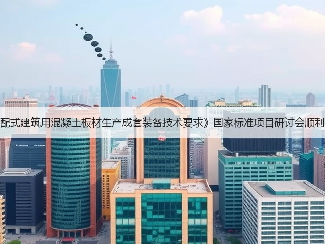 《装配式建筑用混凝土板材生产成套装备技术要求》国家标准项目研讨会顺利召开(图2)
