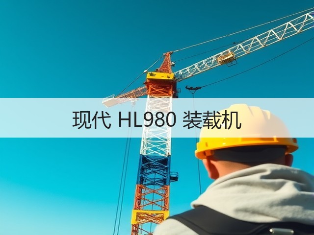 现代 HL980 装载机(图3) 现代 HL980 装载机(图3)
