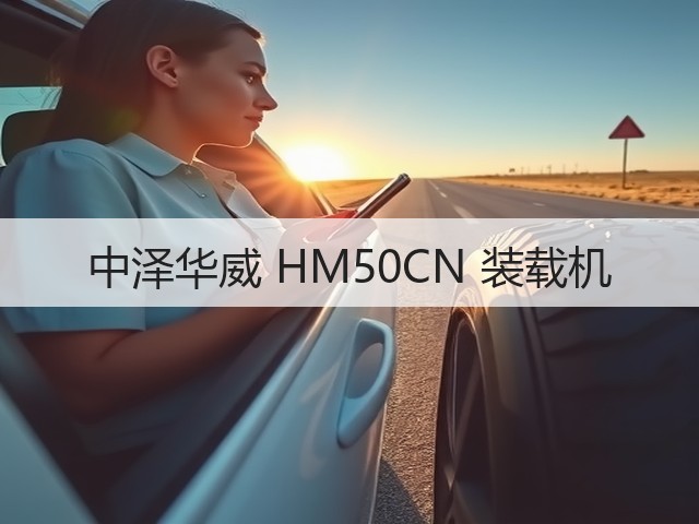 中泽华威 HM50CN 装载机(图2) 中泽华威 HM50CN 装载机(图2)
