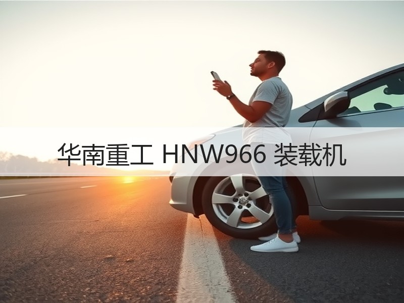 华南重工 HNW966 装载机