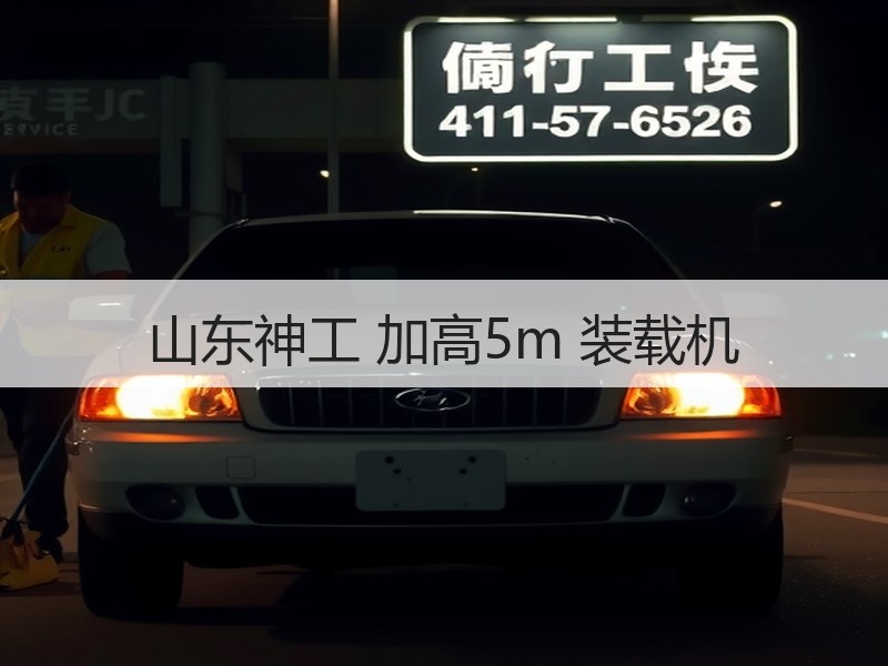 山东神工 加高5m 装载机