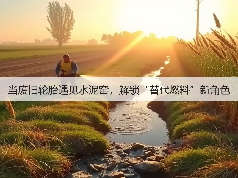 当废旧轮胎遇见水泥窑,解锁“替代燃料”新角色 当废旧轮胎遇见水泥窑,解锁“替代燃料”新角色