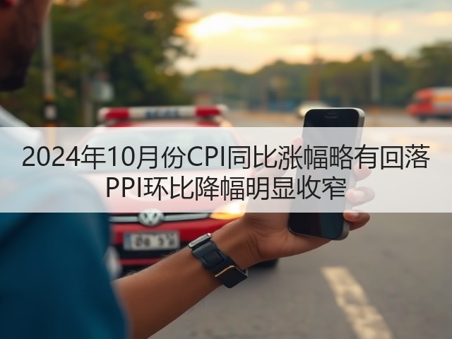 2024年10月份CPI同比涨幅略有回落 PPI环比降幅明显收窄(图2) 2024年10月份CPI同比涨幅略有回落 PPI环比降幅明显收窄(图2)