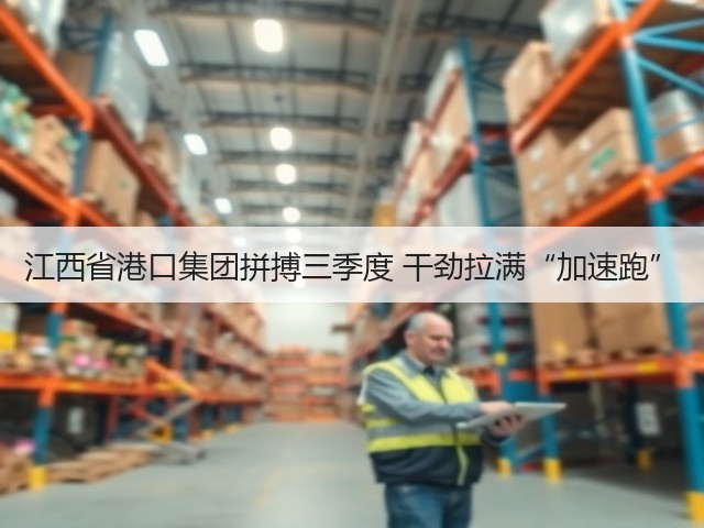 江西省港口集团拼搏三季度 干劲拉满“加速跑”(图2) 江西省港口集团拼搏三季度 干劲拉满“加速跑”(图2)