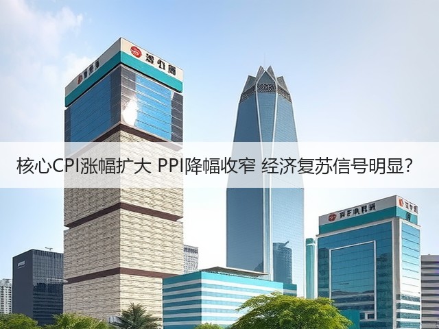 核心CPI涨幅扩大 PPI降幅收窄 经济复苏信号明显?(图3) 核心CPI涨幅扩大 PPI降幅收窄 经济复苏信号明显?(图3)