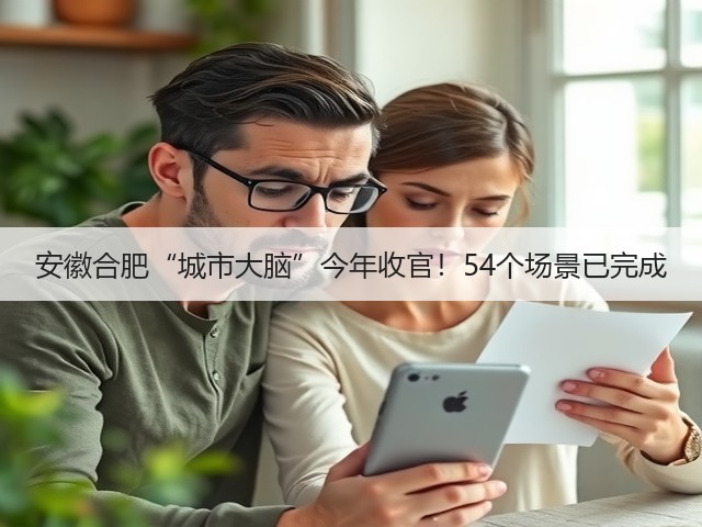 安徽合肥“城市大脑”今年收官!54个场景已完成(图3) 安徽合肥“城市大脑”今年收官!54个场景已完成(图3)