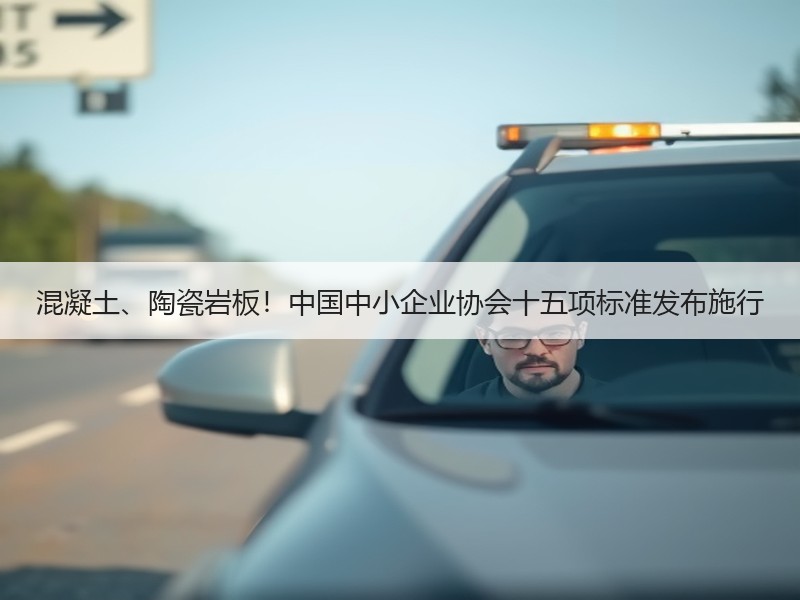 混凝土、陶瓷岩板!中国中小企业协会十五项标准发布施行 混凝土、陶瓷岩板!中国中小企业协会十五项标准发布施行