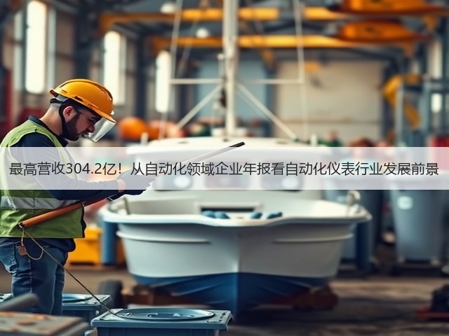 最高营收304.2亿!从自动化领域企业年报看自动化仪表行业发展前景(图3) 最高营收304.2亿!从自动化领域企业年报看自动化仪表行业发展前景(图3)