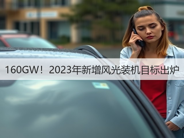 160GW!2023年新增风光装机目标出炉(图1) 160GW!2023年新增风光装机目标出炉(图1)