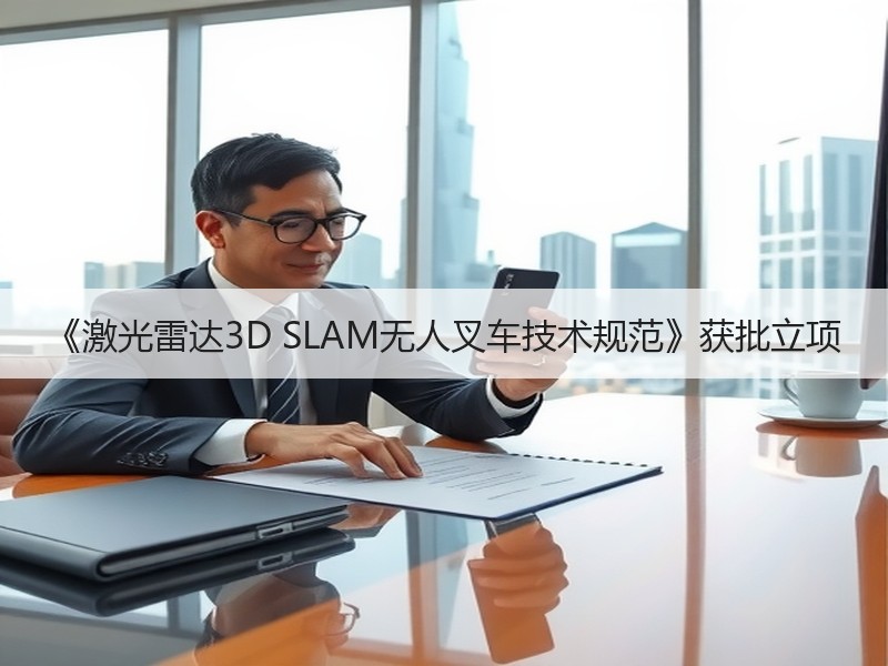 《激光雷达3D SLAM无人叉车技术规范》获批立项 《激光雷达3D SLAM无人叉车技术规范》获批立项