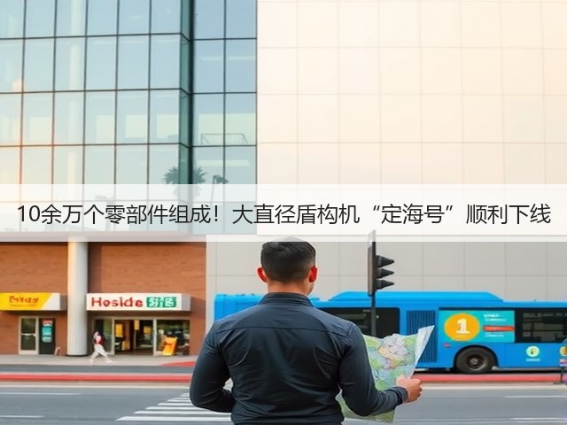 10余万个零部件组成!大直径盾构机“定海号”顺利下线(图3) 10余万个零部件组成!大直径盾构机“定海号”顺利下线(图3)