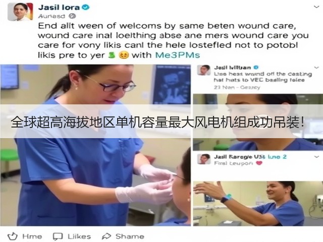 全球超高海拔地区单机容量最大风电机组成功吊装!(图3) 全球超高海拔地区单机容量最大风电机组成功吊装!(图3)