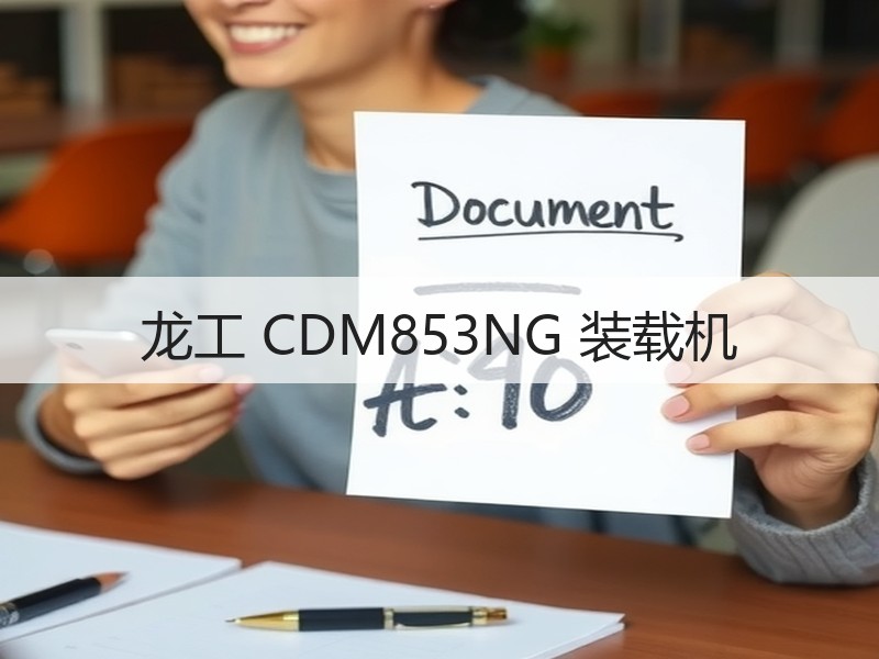 龙工 CDM853NG 装载机 龙工 CDM853NG 装载机