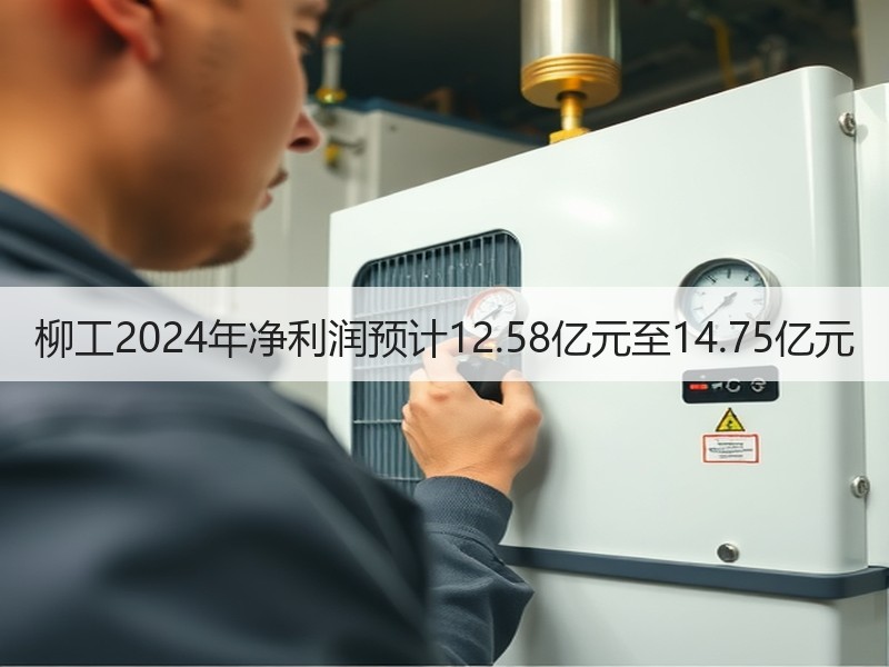 柳工2024年净利润预计12.58亿元至14.75亿元 柳工2024年净利润预计12.58亿元至14.75亿元
