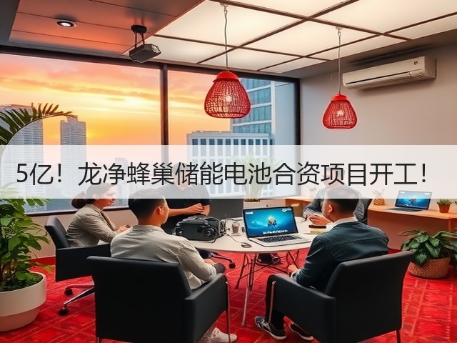 5亿!龙净蜂巢储能电池合资项目开工!(图2) 5亿!龙净蜂巢储能电池合资项目开工!(图2)