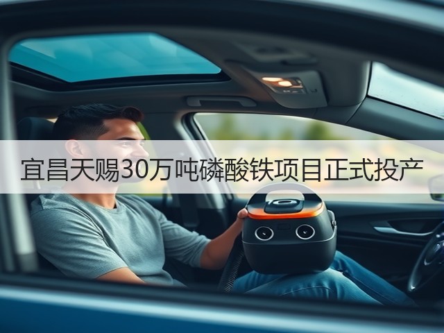 宜昌天赐30万吨磷酸铁项目正式投产(图3) 宜昌天赐30万吨磷酸铁项目正式投产(图3)