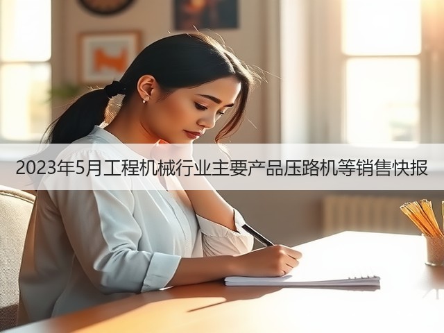 2023年5月工程机械行业主要产品压路机等销售快报(图3) 2023年5月工程机械行业主要产品压路机等销售快报(图3)