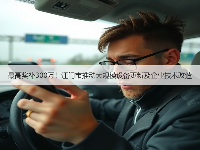 最高奖补300万!江门市推动大规模设备更新及企业技术改造(图3) 最高奖补300万!江门市推动大规模设备更新及企业技术改造(图3)