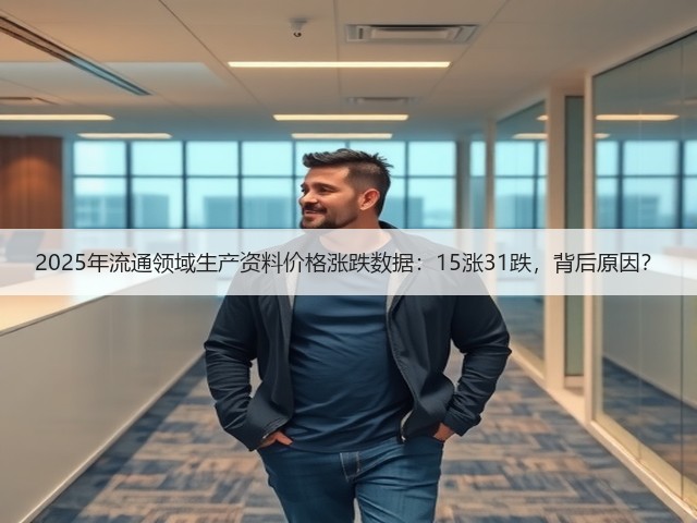 2025年流通领域生产资料价格涨跌数据：15涨31跌，背后原因？(图1)
