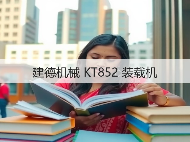 建德机械 KT852 装载机(图1) 建德机械 KT852 装载机(图1)