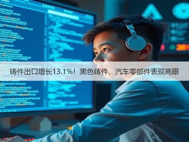 铸件出口增长13.1%!黑色铸件、汽车零部件表现亮眼(图3) 铸件出口增长13.1%!黑色铸件、汽车零部件表现亮眼(图3)