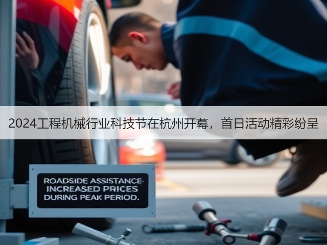 2024工程机械行业科技节在杭州开幕，首日活动精彩纷呈(图1)