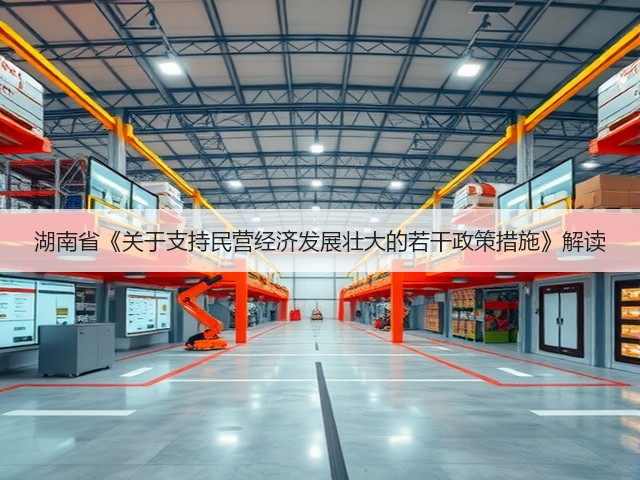 湖南省《关于支持民营经济发展壮大的若干政策措施》解读(图2)