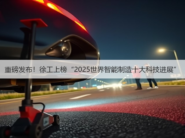 重磅发布！徐工上榜“2025世界智能制造十大科技进展”(图3)