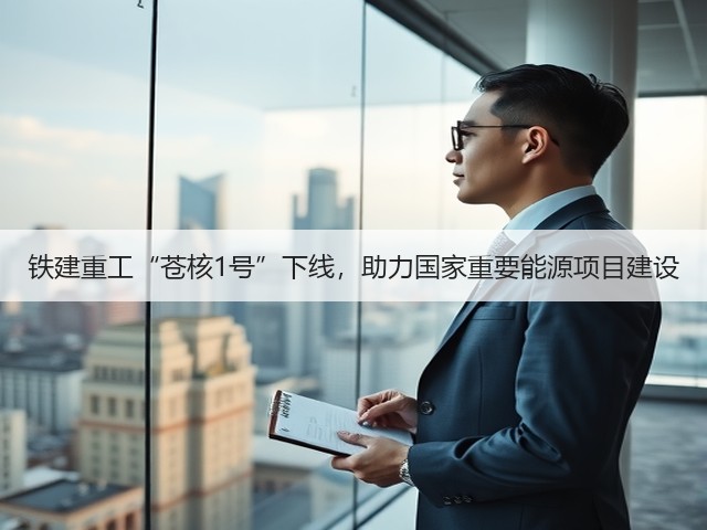 铁建重工“苍核1号”下线，助力国家重要能源项目建设(图2)