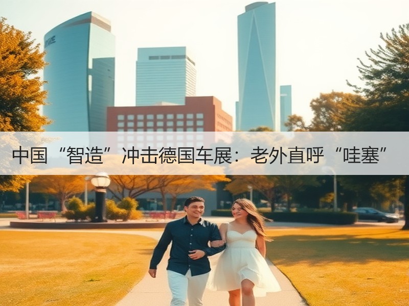 中国“智造”冲击德国车展：老外直呼“哇塞”
