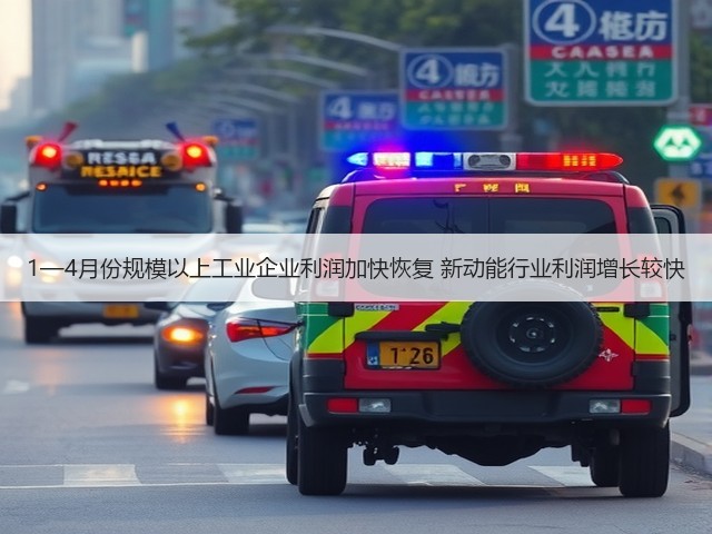 1—4月份规模以上工业企业利润加快恢复 新动能行业利润增长较快(图3)