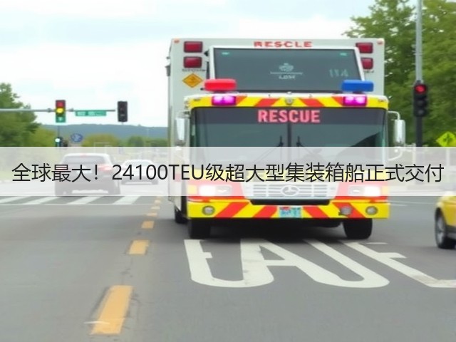 全球最大!24100TEU级超大型集装箱船正式交付(图1) 全球最大!24100TEU级超大型集装箱船正式交付(图1)